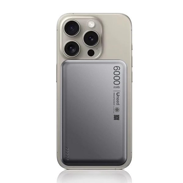 UNEED พาวเวอร์แบงไร้สาย Magnetic PD 22.5W power bank แบตสํารอง 0.65cm 6000/12000mAh
